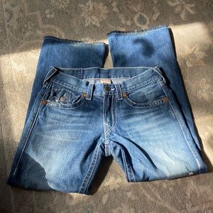 Mens True religion Billy straight leg jeans 31X34